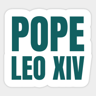 Pope-Leo-XIV Sticker